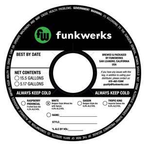 Funkwerks White March 2020