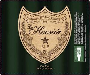 Missouri Beer Company Le Hoosie`r March 2020