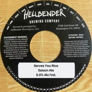 Hellbender Brewing Company Serves You Rice