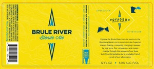 Brule River Blonde Ale March 2020