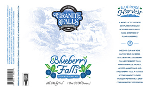 Granite Falls Brewing Company Blueberry Falls Sour Blueberry Ale