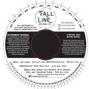 Fall Line Brewing Co. Please Use Other Door March 2020