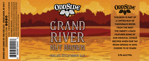 Odd Side Ales Grand River Nut Brown March 2020