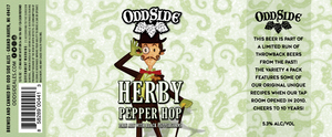 Odd Side Ales Herby Pepper Hop March 2020