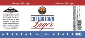 Deep River Brewing Company Cottontown Lager March 2020