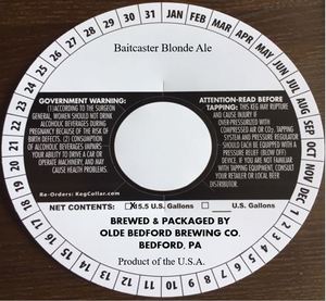 Olde Bedford Brewing Co. Baitcaster Blonde Ale