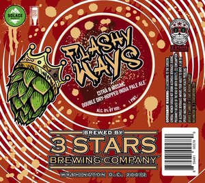 3 Stars Brewing Company Flashy Ways March 2020