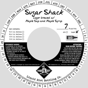 Liquid Riot Sugar Shack March 2020