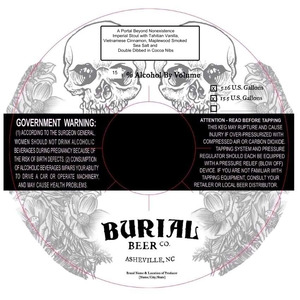 Burial Beer Co A Portal Beyond Nonexistence March 2020