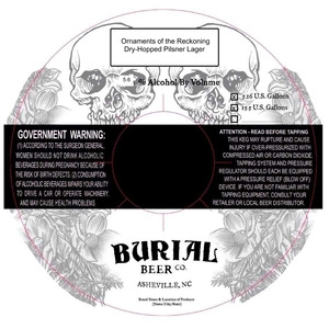 Burial Beer Co Ornaments Of The Reckoning