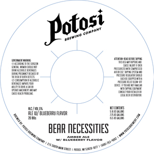 Potosi Brewing Company Bear Necessities March 2020