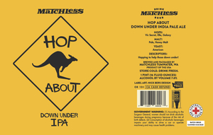 Matchless Hop About March 2020