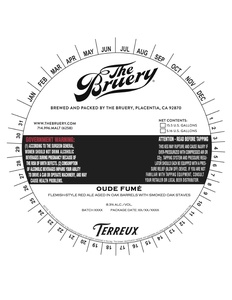 The Bruery Oude Fume March 2020