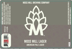 Moss Mill Brewing Company Moss Mill Lager American Pale Lager