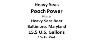 Heavy Seas Pooch Power March 2020