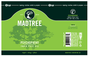 Madtree Brewing Psychopathy March 2020