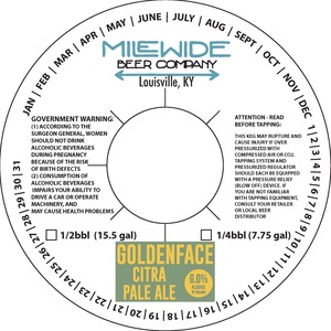 Goldenface - Citra Pale Ale March 2020