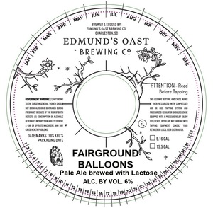 Edmund's Oast Brewing Co. Fairground Balloons March 2020