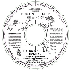 Edmund's Oast Brewing Co. Extra Special Sichuan March 2020