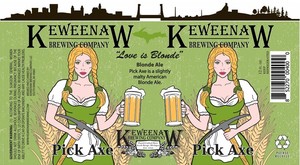 Keweenaw Brewing Company Pick Axe March 2020