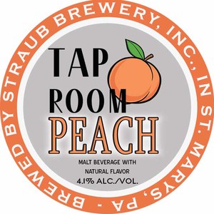 Straub Brewery Inc. Tap Room Peach March 2020