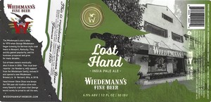 Lost Hand India Pale Ale March 2020