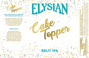 Elysian Brewing Company Cake Topper