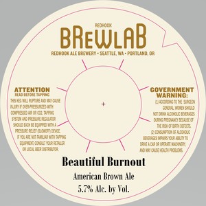 Redhook Ale Brewery Beautiful Burnout March 2020