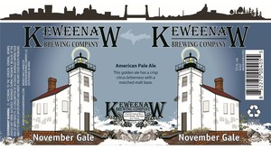 Keweenaw Brewing Company November Gale March 2020