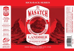 Wasatch Brewery Landbier April 2020