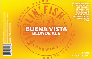 Fiddlin' Fish Brewing Company Buena Vista Blonde Ale