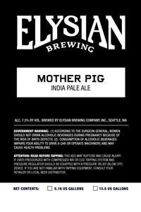 Elysian Brewing Company Mother Pig