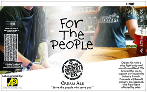 North Country Brewing Co. For The People April 2020