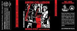 Bircus Brewing Co. Amish Collusion Imperial Stout