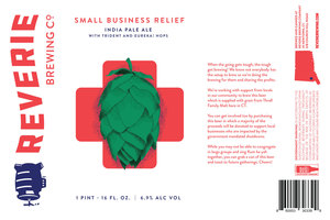 Reverie Brewing Company Small Business Relief April 2020