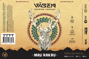 VÄsen Brewing Company Mau Rakau April 2020