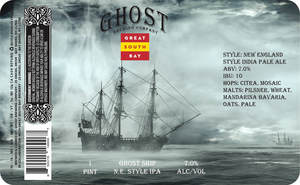 Ghost Brewing Company Ghost Ship April 2020