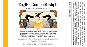 Empirical Brewery English Garden Moshpit English Summer Ale
