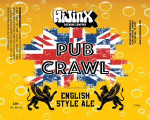 Hijinx Brewing Company Pub Crawl