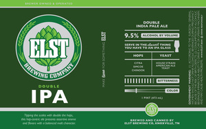 Elst Brewing Company Double IPA April 2020