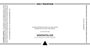Holy Mountain Demonteller April 2020