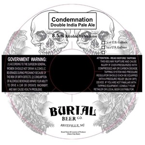 Urial Beer Co Condemnation April 2020