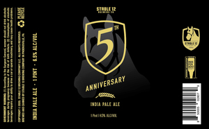 Stable 12 Brewing Company 5th Anniversary April 2020