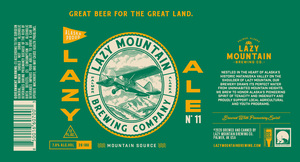 Lazy Mountain Brewing Company Lazy Ale N 11 April 2020