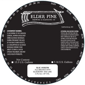 Elder Pine Brewing & Blending Co Blue Horizon