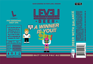 Level Beer A Winner Is You!!