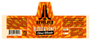 Revolver Brewing Blood & Honey Citrus Blonde April 2020