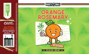 Orange Rosemary Sour Ale May 2020