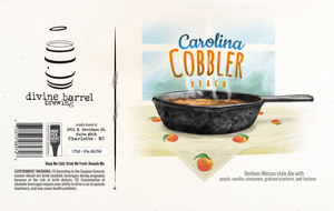 Divine Barrel Brewing Carolina Cobbler - Peach