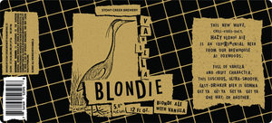 Stony Creek Brewery Vanilla Blondie
